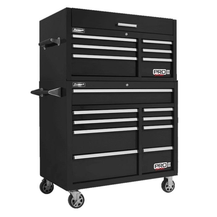 Homak PRO II 41" Top Chest and Rolling Cabinet Combo - 图片 2