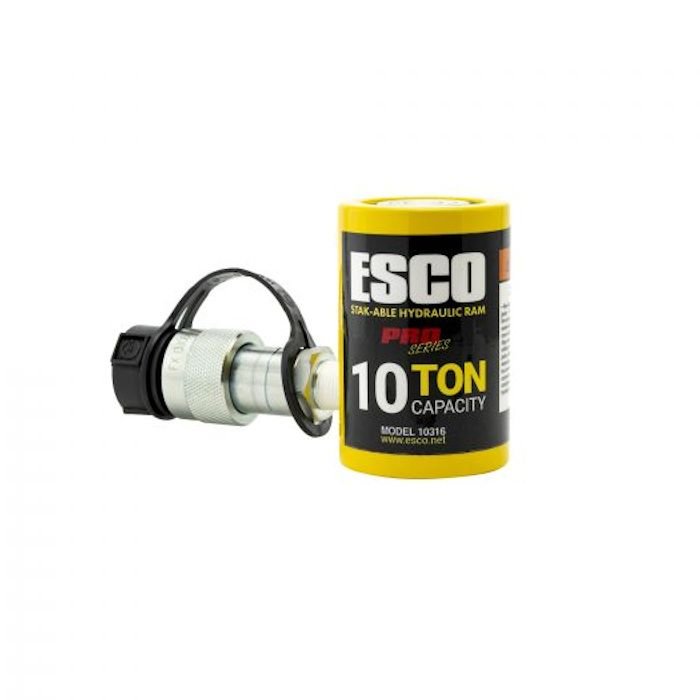 ESCO 10-Ton Hydraulic Stak-Able Ram Kit - 图片 2