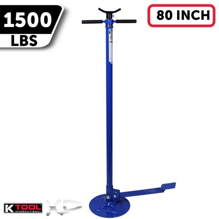 K Tool 3/4 Ton Under Hoist Jack Stand with Pedal - 图片 2