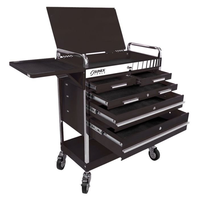 Sunex Professional 5-Drawer Service Cart - 图片 3