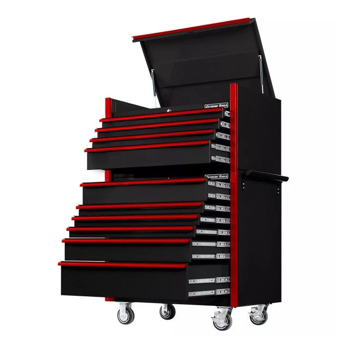 Extreme Tools DX 41" Rolling Cabinet and Top Chest Combo - 图片 3