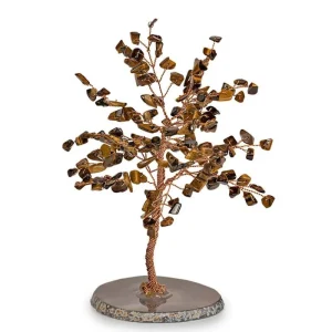 Tiger Eye Crystal Tree
