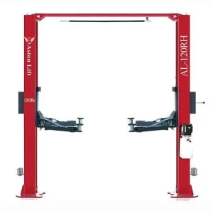 Aston 12000 lbs. 2 Post Car Lift Symmetric Overhead Single Point Lock Release