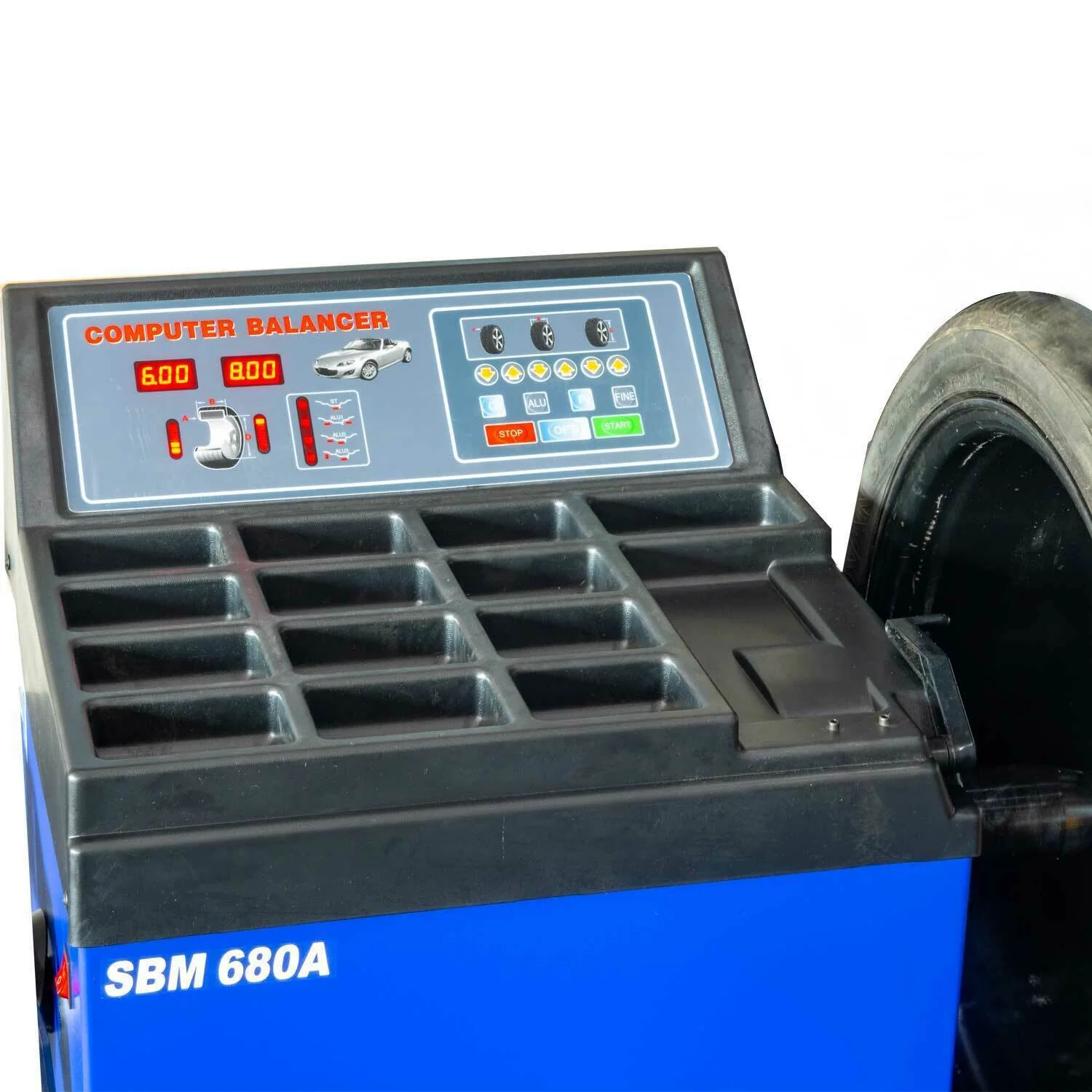 Tire Changer Wheel Changers Machine 680 Combo Balancer Rim Clamp - 图片 6