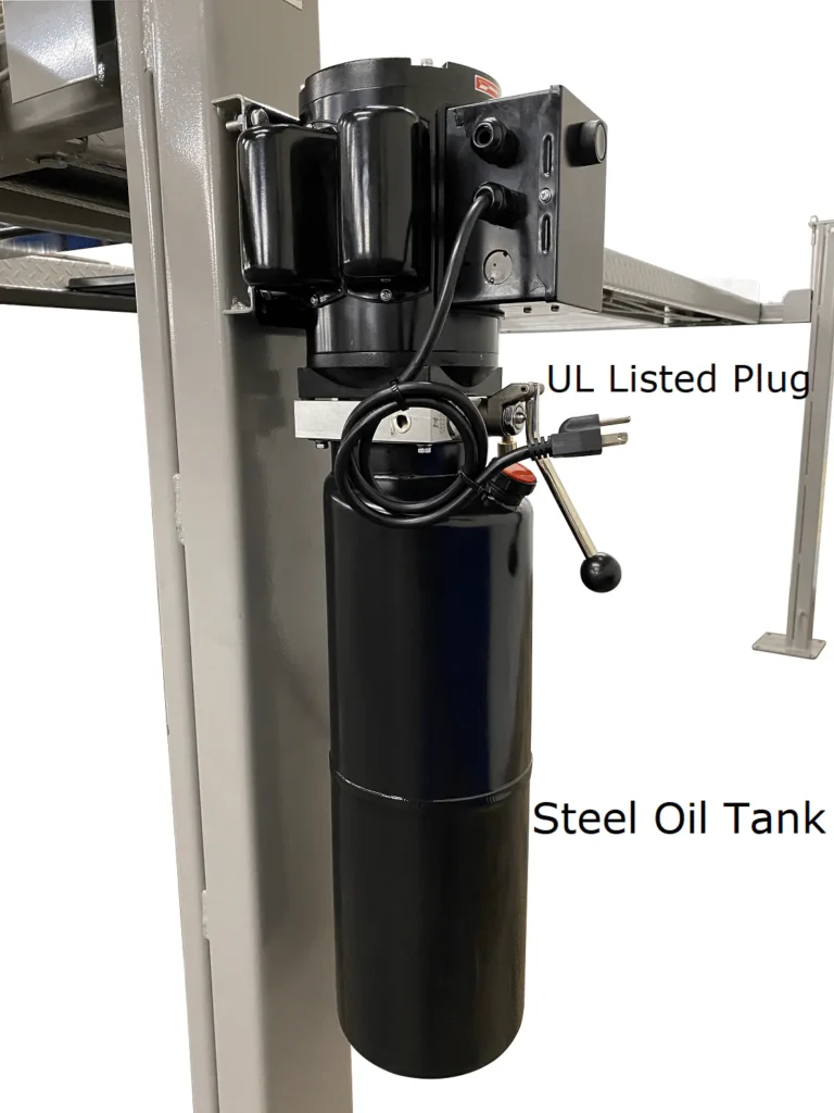 TRIUMPH NSS-8 8000Lbs 4 Post Storage Service Car Auto Lift Truck Hoist - 图片 5