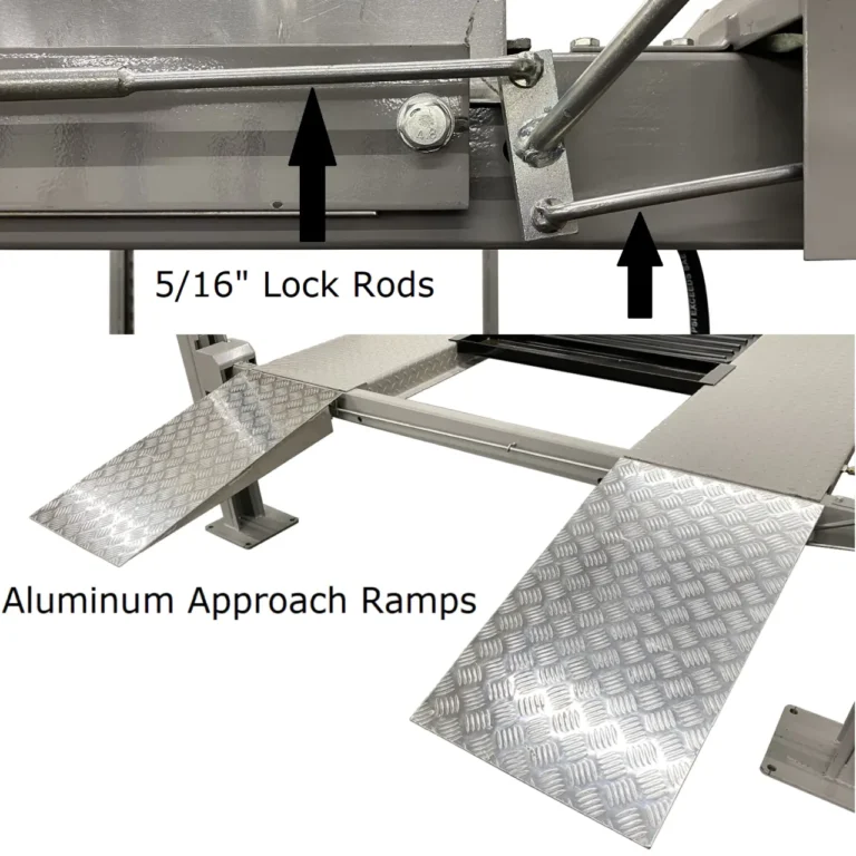 TRIUMPH NSS-8 8000Lbs 4 Post Storage Service Car Auto Lift Truck Hoist - 图片 6