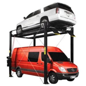 Atlas Super Tall Four Post Parking Lift