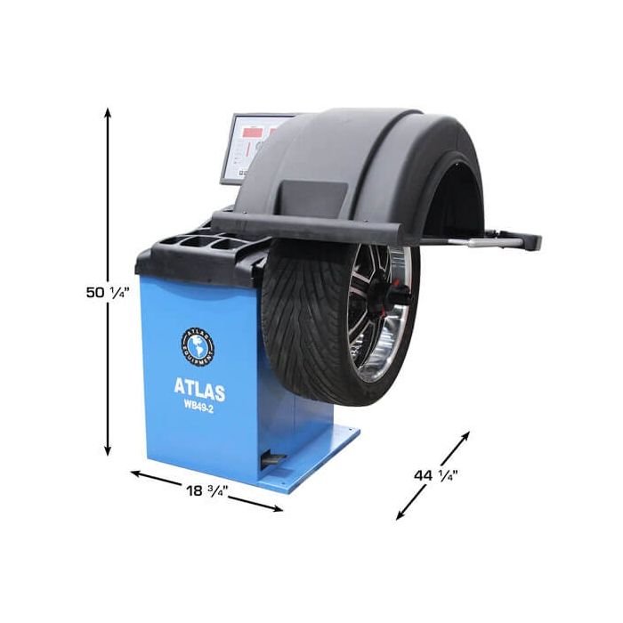 Atlas WB49-2 PRO Premium 3D Computer Wheel Balancer - 图片 4