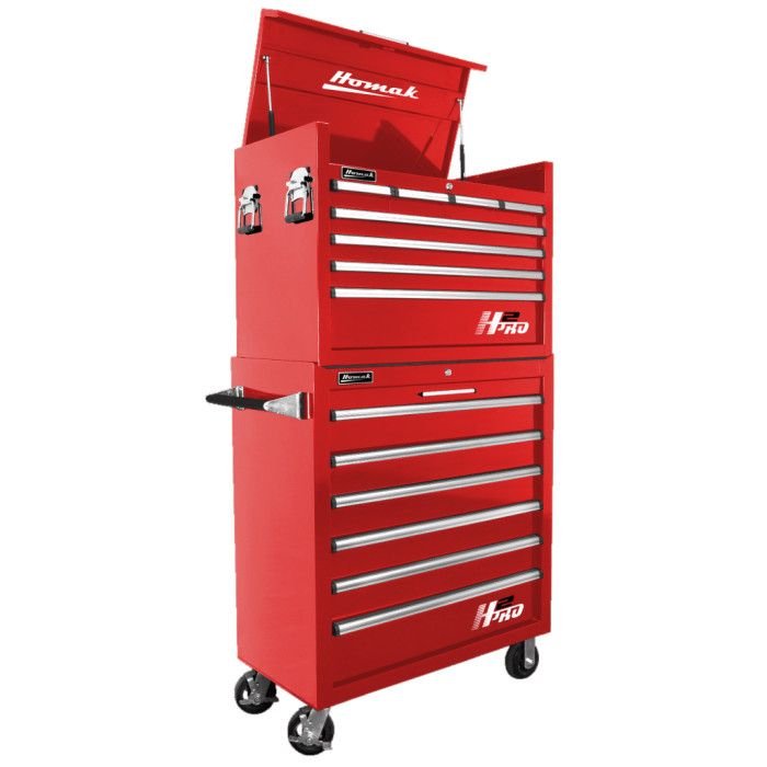 Homak H2PRO 36" Top Chest and Rolling Cabinet Combo - 图片 4