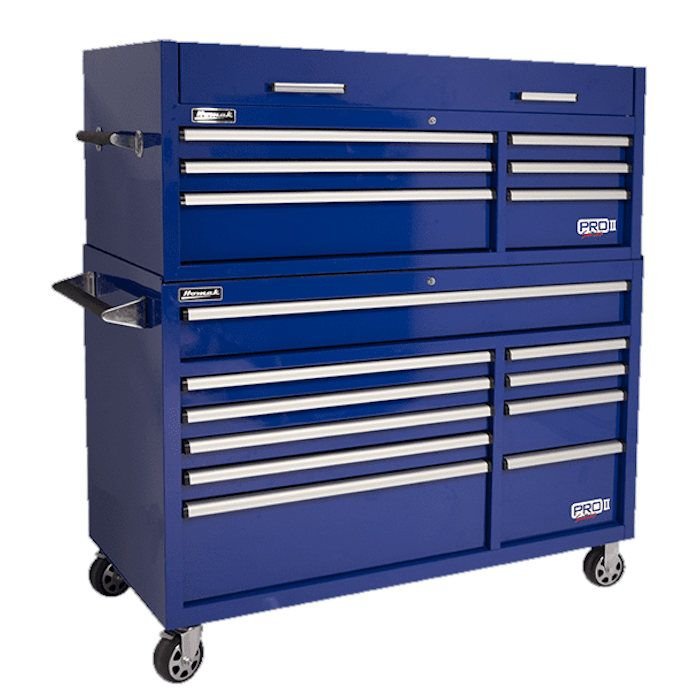 Homak PRO II 54" Top Chest and Rolling Cabinet Combo - 图片 3