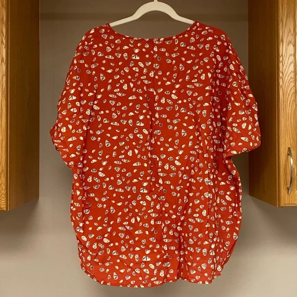 Flaunt Boutique Rust Pebble Blouse (复制) - 图片 5