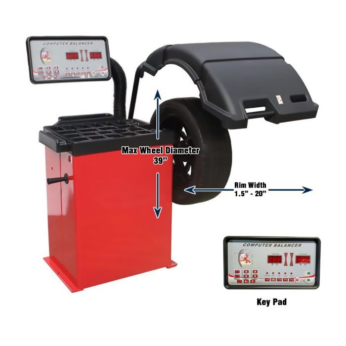 ASEplatinum WB-953 Computer Wheel Balancer - 图片 4